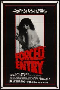 5p350 FORCED ENTRY 1sh '75 screaming Tanya Roberts has no place to hide, The Last Victim!