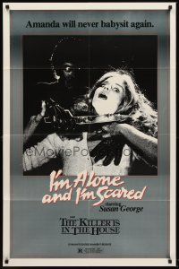 5p362 FRIGHT/KILLER IS IN THE HOUSE 1sh '70s Susan George will never babysit again!
