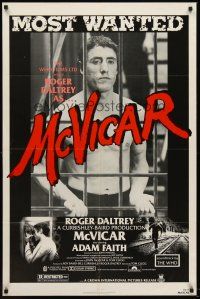 5p599 MCVICAR 1sh '81 Roger Daltrey had nothing to lose, crime biography!