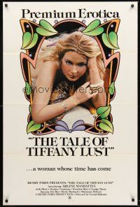 5p877 TALE OF TIFFANY LUST 1sh '81 Radley Metzger premium erotica, her time has come!