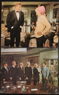 5r948 FICTION MAKERS 4 color English LCs '67 Roger Moore as Leslie Charteris' The Saint!