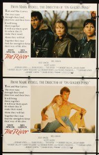 5r448 RIVER 8 English LC '84 Mark Rydell directed, Mel Gibson, Sissy Spacek!