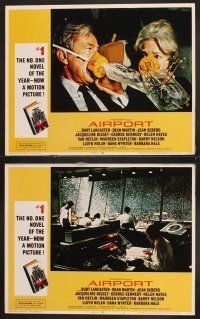 5r690 AIRPORT 7 LCs '70 Burt Lancaster, Dean Martin, Jean Seberg, Jacqueline Bisset