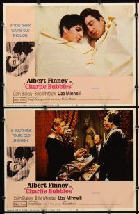 5r112 CHARLIE BUBBLES 8 LCs '68 Albert Finney, Colin Blakely, Billie Whitelaw, Liza Minnelli's 1st!