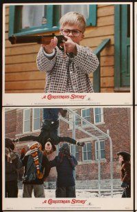 5r782 CHRISTMAS STORY 6 LCs '83 wonderful images from the best classic Christmas movie ever!
