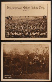 5r145 DEBTOR TO THE LAW 8 LCs '19 outlaw Henry Starr, The Man Who Stole a Million!