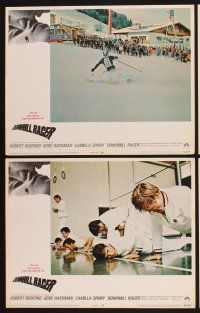 5r156 DOWNHILL RACER 8 LCs '69 Robert Redford, Camilla Sparv, Gene Hackman, great skiing images!