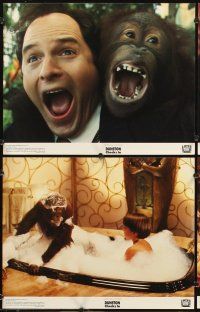 5r161 DUNSTON CHECKS IN 8 color 11x14s '95 Jason Alexander, Faye Dunaway, wacky orangutan!