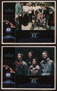 5r162 E.T. THE EXTRA TERRESTRIAL 8 LCs '82 Steven Spielberg classic, Henry Thomas, Drew Barrymore!
