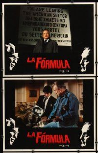 5r200 FORMULA 8 Spanish/U.S. LCs '80 Marlon Brando & George C. Scott, directed by John G. Avildsen!