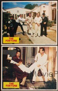 5r857 FORTUNE 5 LCs '75 desperate Jack Nicholson & Warren Beatty, Stockard Channing!