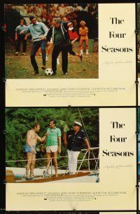 5r202 FOUR SEASONS 8 English LCs '81 cool images of director/star Alan Alda & Carol Burnett!