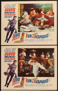 5r789 FUN IN ACAPULCO 6 LCs '63 Elvis Presley & sexy Ursula Andress in Mexico!