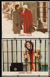 5r209 GARBO TALKS 8 LCs '84 Anne Bancroft, Ron Silver, directed by Sidney Lumet!