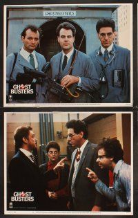 5r212 GHOSTBUSTERS 8 LCs '84 Bill Murray, Aykroyd & Harold Ramis are here to save the world!