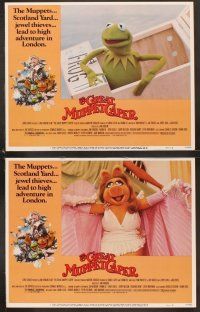 5r224 GREAT MUPPET CAPER 8 LCs '81 Jim Henson, Kermit the frog, Miss Piggy!