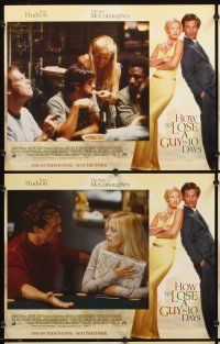 5r258 HOW TO LOSE A GUY IN 10 DAYS 8 LCs '03 Kate Hudson, Matthew McConaughey, Adam Goldberg