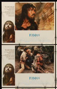 5r264 ICEMAN 8 LCs '84 Fred Schepisi, John Lone is an unfrozen 40,000 year-old neanderthal caveman!