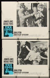 5r265 IDOL 8 LCs '66 Jennifer Jones, Michael Parks, the act of love doesn't make it a love story!