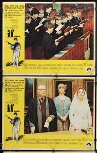 5r266 IF 8 LCs '69 introducing Malcolm McDowell, directed by Lindsay Anderson!
