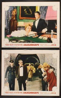 5r302 KALEIDOSCOPE 8 LCs '66 Warren Beatty, Susannah York, international gambling!