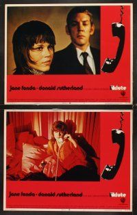 5r310 KLUTE 8 int'l LCs '71 Donald Sutherland & sexy call girl Jane Fonda!