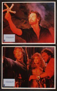 5r311 KRULL 8 LCs '83 Ken Marshall & pretty Lysette Anthony, Peter Yates sci-fi fantasy!