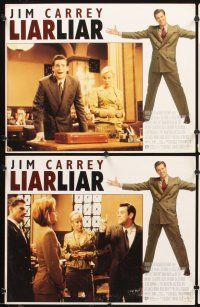 5r324 LIAR LIAR 8 LCs '96 Jim Carrey can't tell a lie, Maura Tierney, Jennifer TIlly