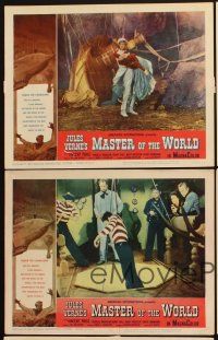 5r889 MASTER OF THE WORLD 5 LCs '61 Jules Verne, Vincent Price, Charles Bronson!