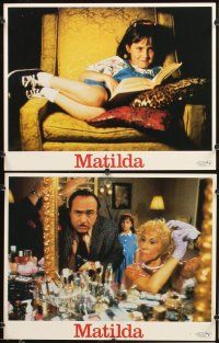 5r353 MATILDA 8 LCs '96 Danny Devito, Mara Wilson in the title role, Rhea Perlman, Roald Dahl