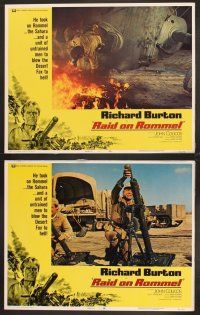 5r754 RAID ON ROMMEL 7 LCs '71 Richard Burton, Wolfgang Preiss as The Desert Fox!