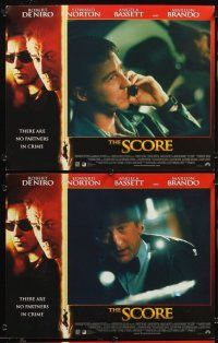 5r465 SCORE 8 LCs '01 Marlon Brando, Robert De Niro, Edward Norton, directed by Frank Oz!