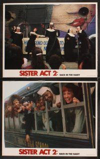 5r493 SISTER ACT 2 8 LCs '93 Whoopi Goldberg as a nun, James Coburn, Maggie Smith