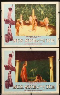 5r495 SIX SHE'S & A HE 8 LCs '65 six love-starved goddesses find pagan revenge!
