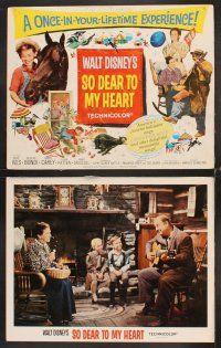5r504 SO DEAR TO MY HEART 8 LCs R64 Walt Disney, Burl Ives, Beulah Bondi, Harrey Carey