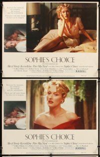 5r515 SOPHIE'S CHOICE 8 LCs '82 Alan J. Pakula directed, Meryl Streep, Kevin Kline, Peter MacNicol