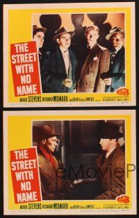 5r761 STREET WITH NO NAME 7 LCs R54 Richard Widmark, Mark Stevens, film noir!