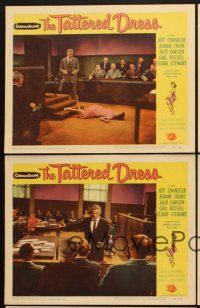 5r920 TATTERED DRESS 5 LCs '57 Jeff Chandler, Jeanne Crain, directed by Jack Arnold