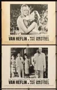 5r647 WASTREL 8 LCs '64 Van Heflin in Michael Cacoyannis & Giovanni Paolucci's Il Relitto!