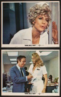 5r772 WHERE DOES IT HURT 7 LCs '72 doctor Peter Sellers, Jo Ann Pflug, only where you laugh!