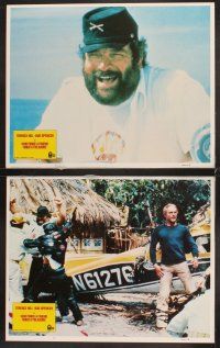 5r664 WHO FINDS A FRIEND FINDS A TREASURE 8 LCs '81 Sergio Corbucci, Terence Hill & Bud Spencer!