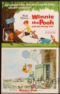 5r931 WINNIE THE POOH & THE HONEY TREE 5 LCs '66 Disney, Eeyore, Rabbit & Christopher Robin!