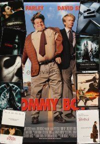 5s061 LOT OF 37 UNFOLDED AND FORMERLY FOLDED ONE-SHEETS '92-08 Tommy Boy, Hellboy, Grudge & more!