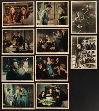 5s019 LOT OF 10 COLOR & B&W 8x10 STILLS FROM BELL BOOK & CANDLE '58 James Stewart & Kim Novak!