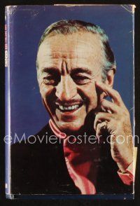 5s210 BRING ON THE EMPTY HORSES first edition hardcover book '75 David Niven's look on Hollywood!