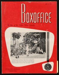 5s093 BOX OFFICE exhibitor magazine June 15, 1959 Some Like It Hot special display, The Mummy!