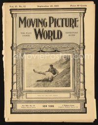 5s074 MOVING PICTURE WORLD exhibitor magazine September 20, 1913 Florence Lawrence at Universal!