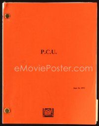 5s305 PCU revised final draft script June 26, 1993, screenplay by Adam Leff & Zak Penn!