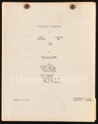 5s317 TOY TIGER continuity & dialogue script March 19, 1956, screenplay by Ted Sherdeman