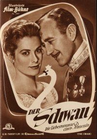 5s198 SWAN German program '56 different images of beautiful Grace Kelly & Alec Guinness!